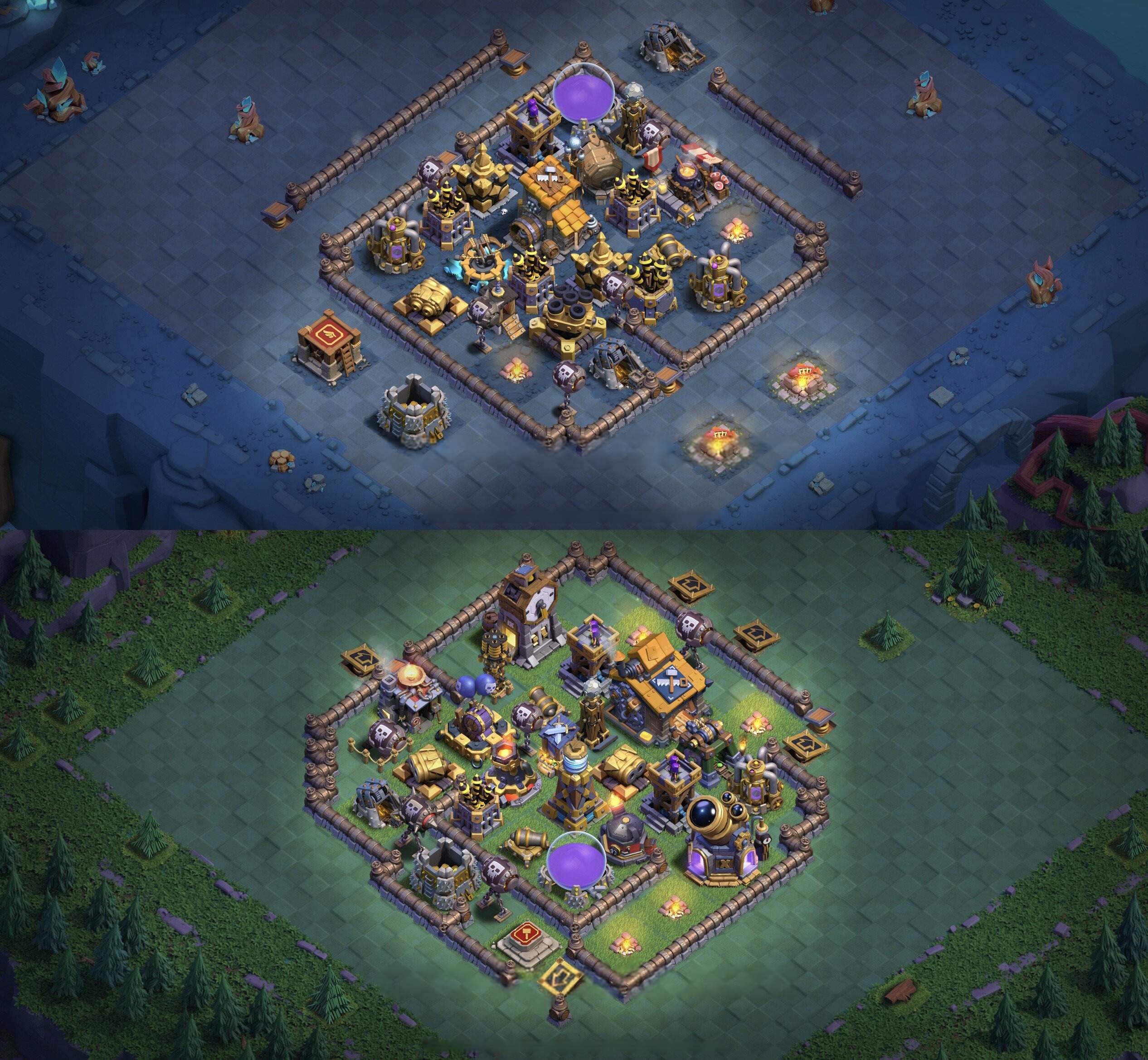 BH10 Base - Top Builder Hall 10 Base with Link (#8) - Clash of Clans 2025​