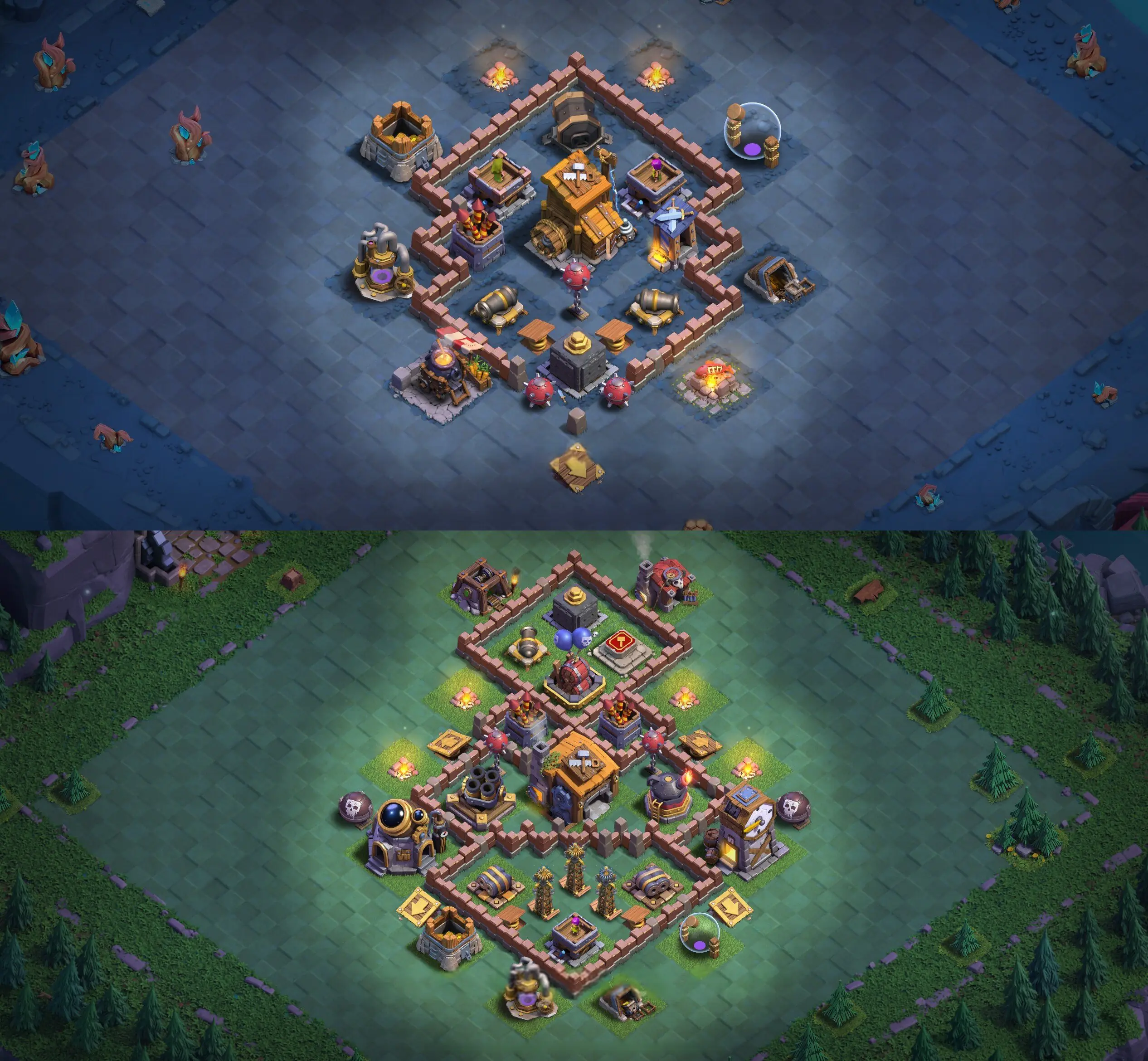 BH7 Base - Top Builder Hall 7 Base with Link (#17) - Clash of Clans 2025​