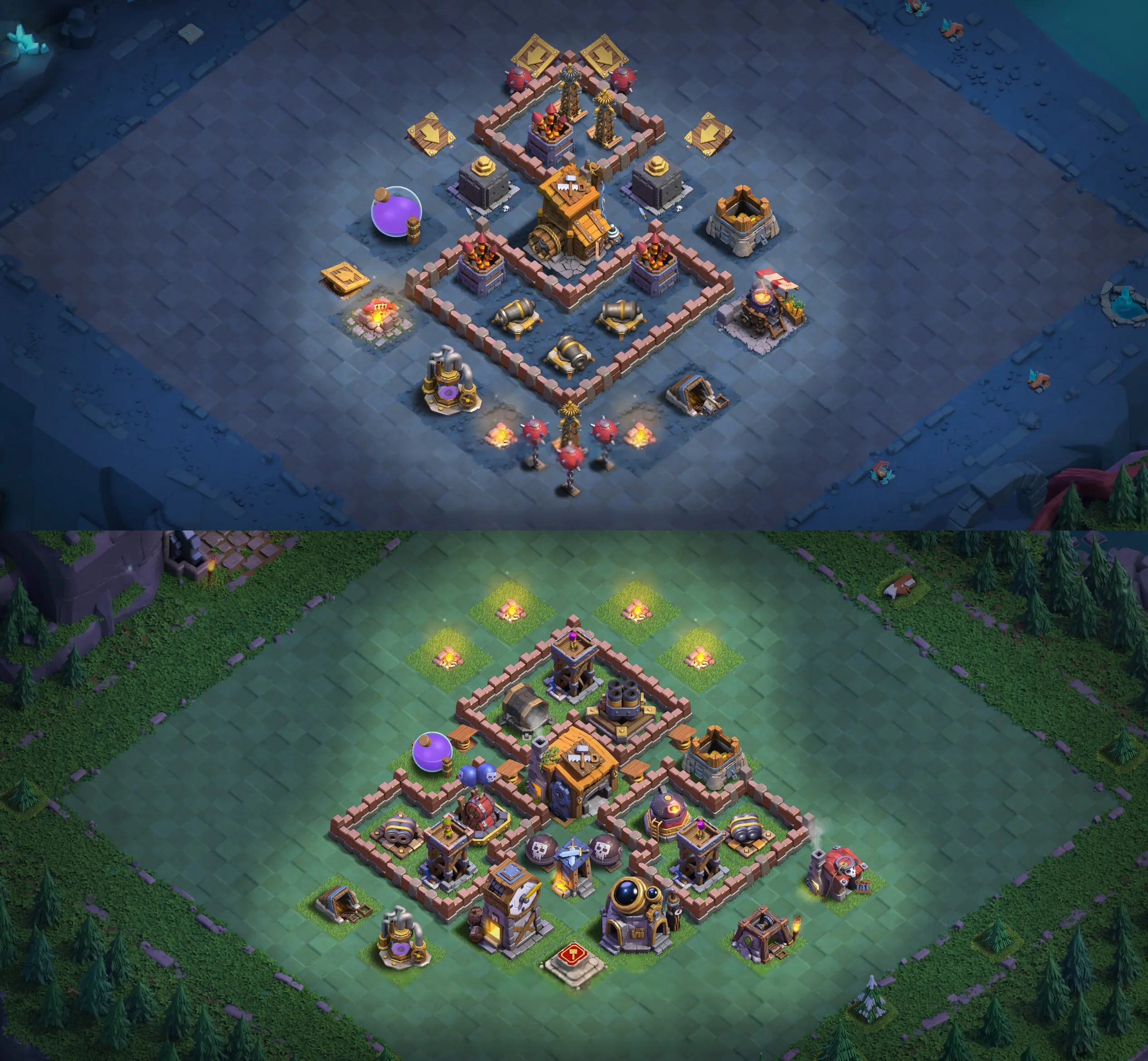 BH7 Base - Top Builder Hall 7 Base with Link (#6) - Clash of Clans 2025​