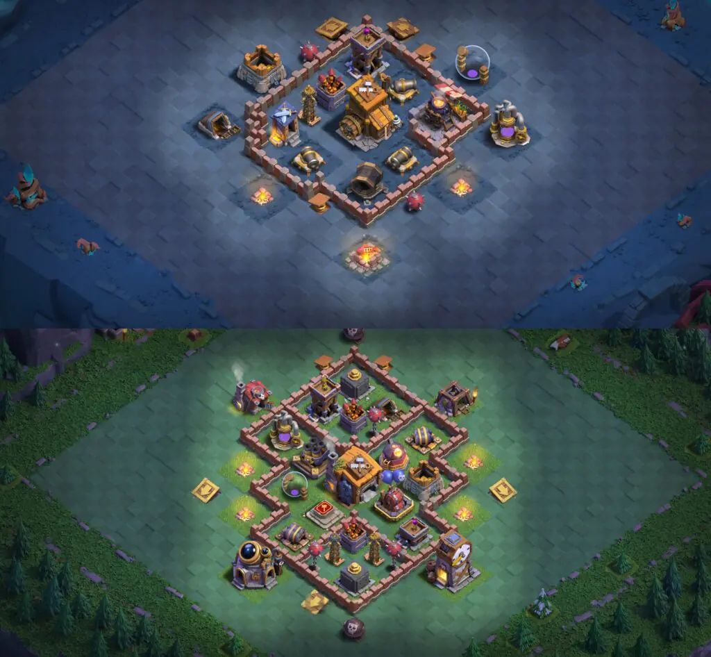 BH7 Base - Top Builder Hall 7 Base with Link (#9) - Clash of Clans 2025​