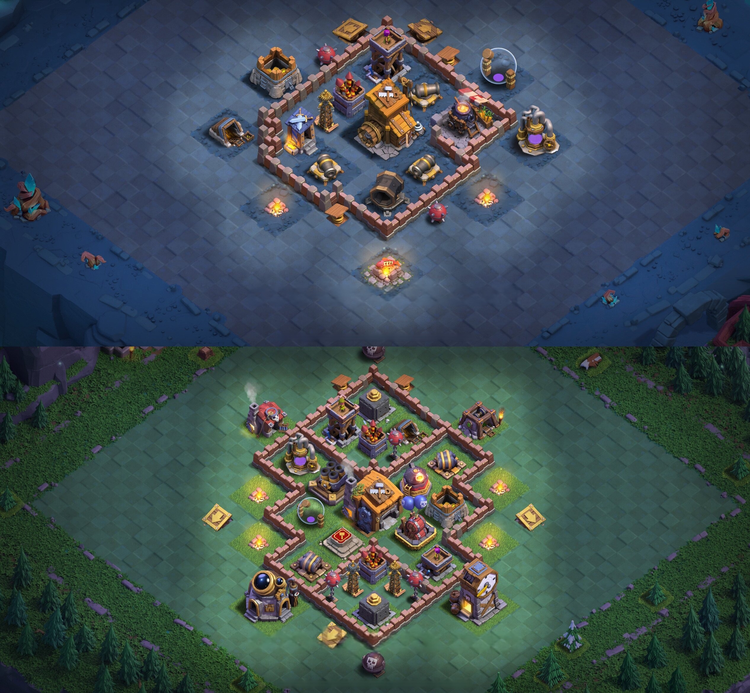 BH7 Base - Top Builder Hall 7 Base with Link (#9) - Clash of Clans 2025​