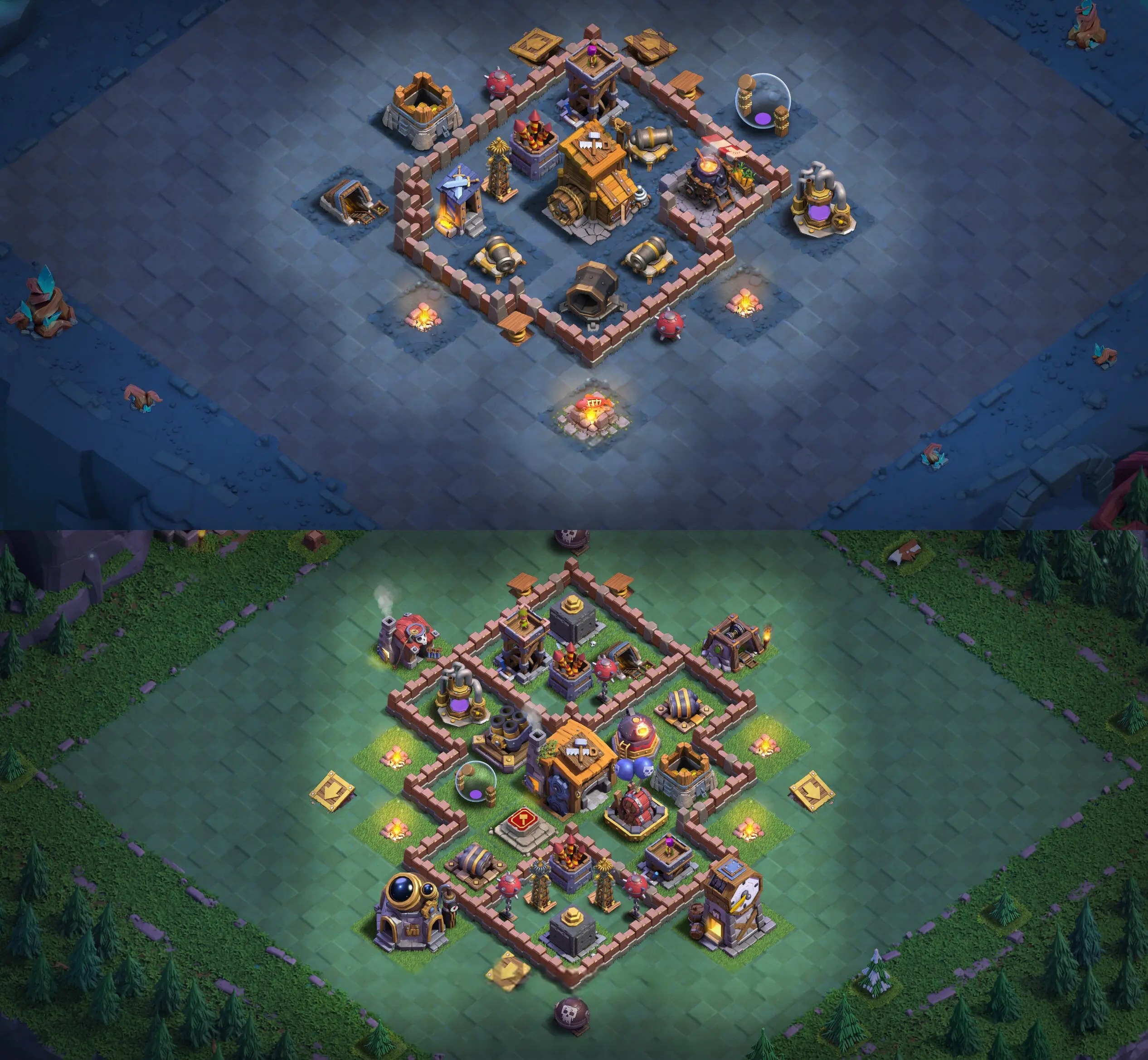 BH7 Base - Top Builder Hall 7 Base with Link (#9) - Clash of Clans 2025​