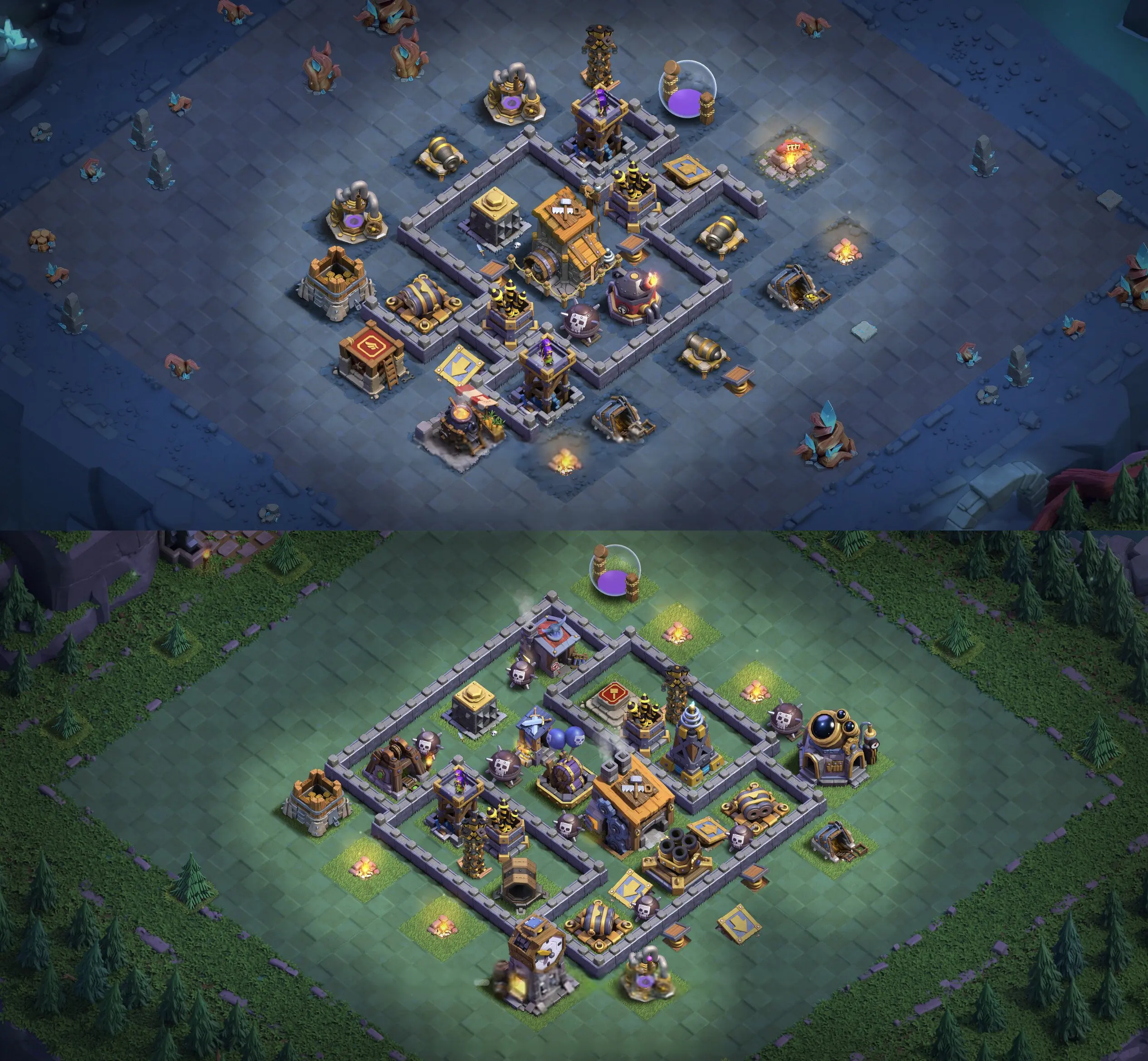 BH8 Base - Top Builder Hall 8 Base with Link (#10) - Clash of Clans 2025​