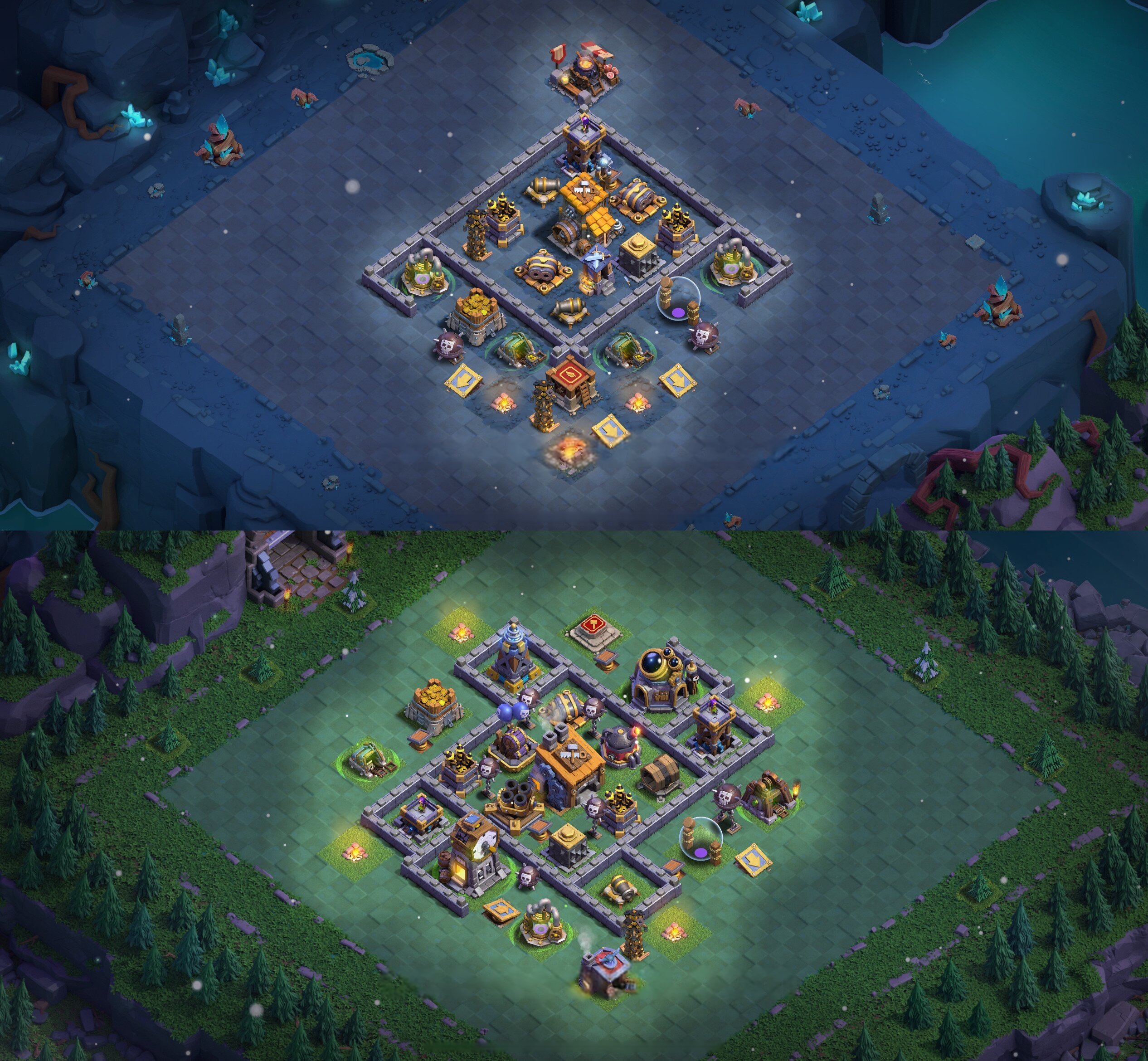 BH8 Base - Top Builder Hall 8 Base with Link (#12) - Clash of Clans 2025​