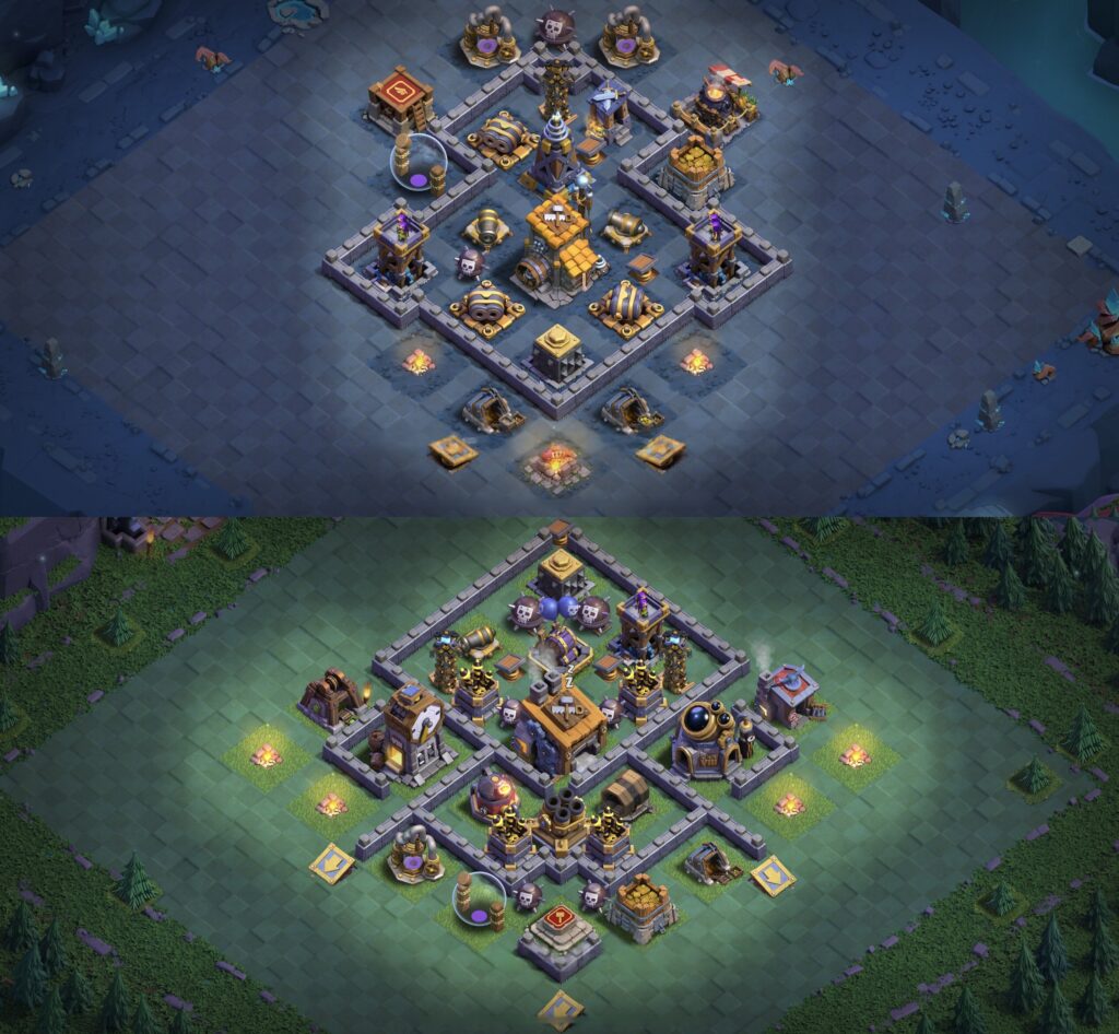 BH8 Base - Top Builder Hall 8 Base with Link (#3) - Clash of Clans 2025​