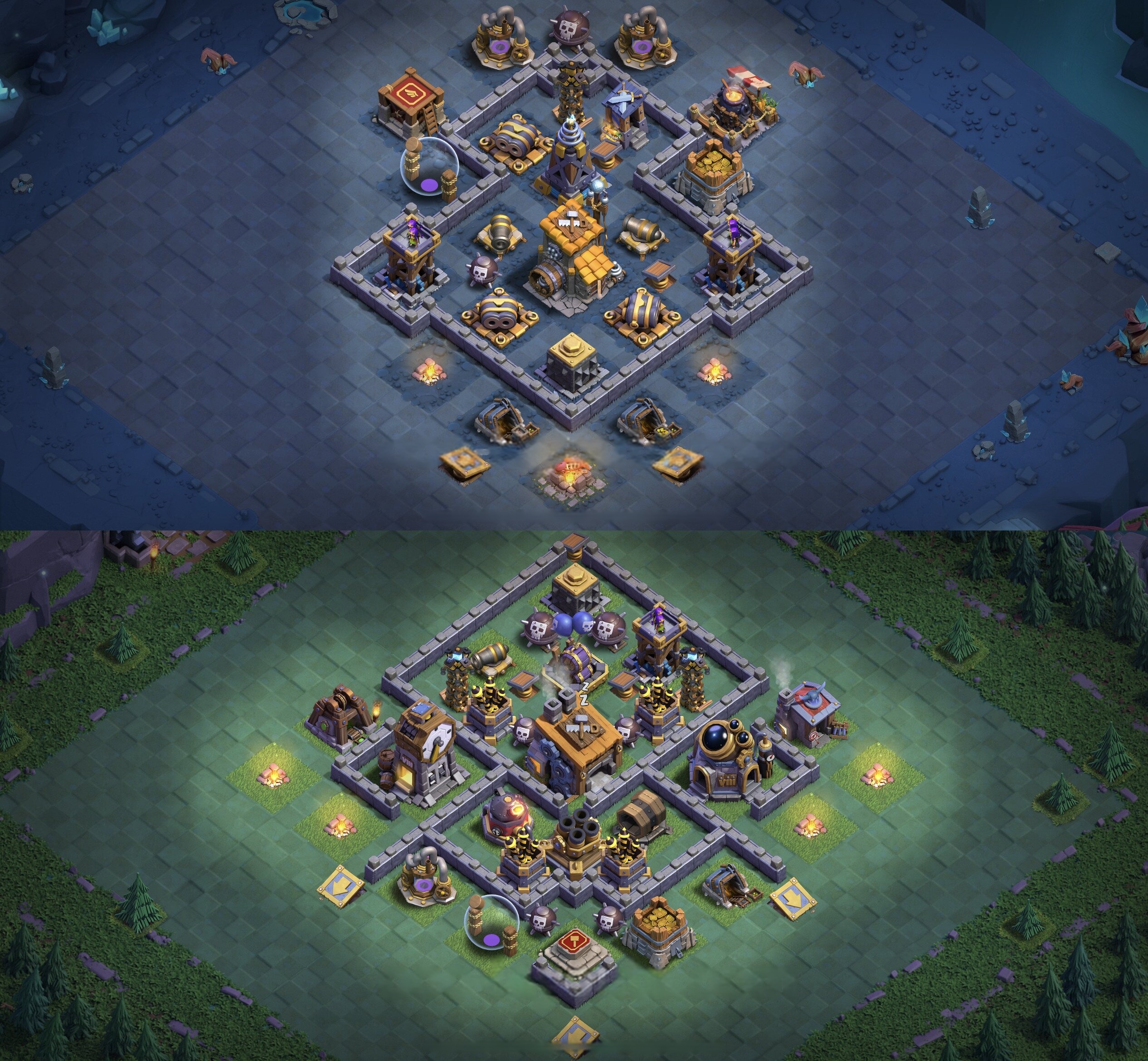 BH8 Base - Top Builder Hall 8 Base with Link (#3) - Clash of Clans 2025​