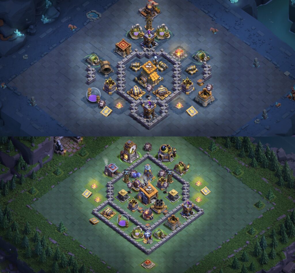 BH8 Base - Top Builder Hall 8 Base with Link (#7) - Clash of Clans 2025​