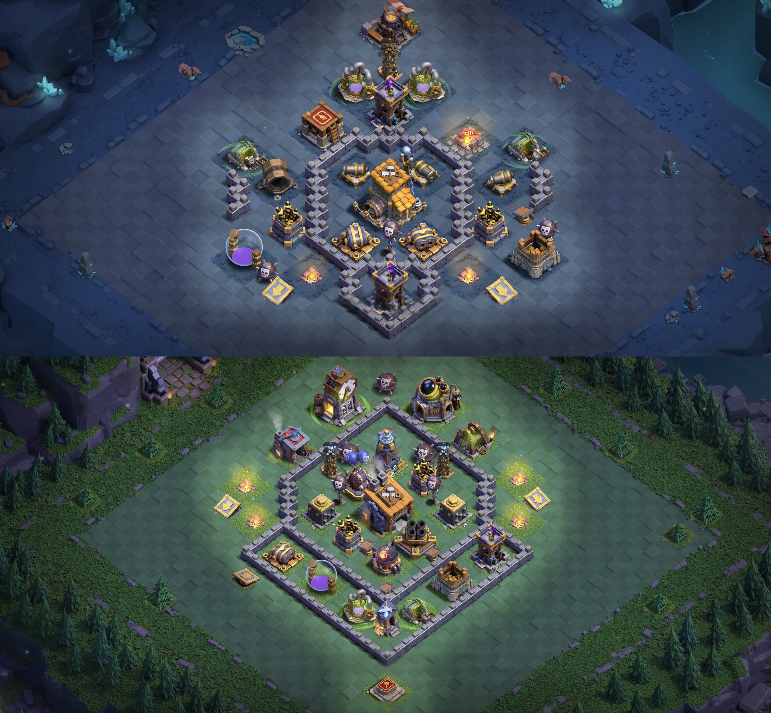 BH8 Base - Top Builder Hall 8 Base with Link (#7) - Clash of Clans 2025​