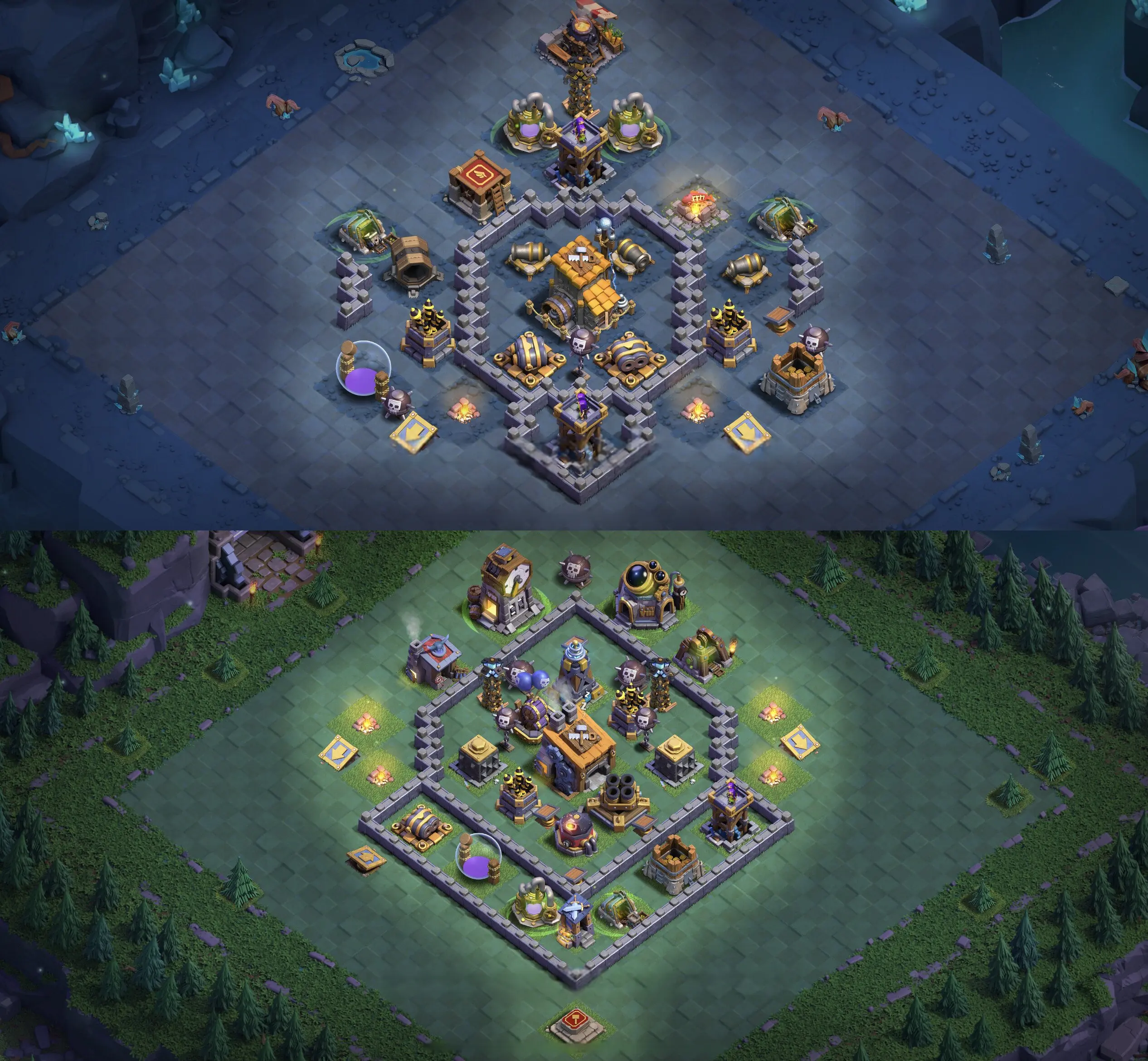BH8 Base - Top Builder Hall 8 Base with Link (#7) - Clash of Clans 2025​