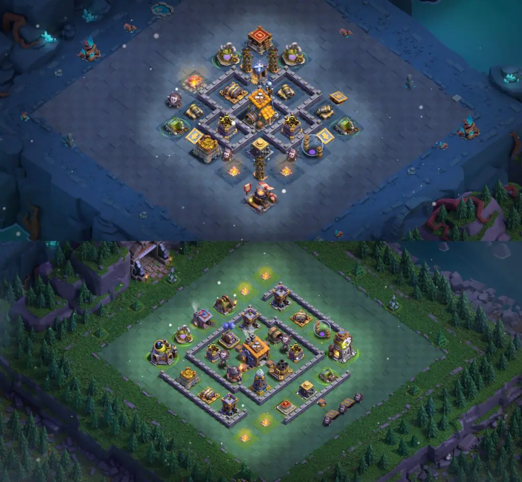 BH8 Base - Top Builder Hall 8 Base with Link (#9) - Clash of Clans 2025​