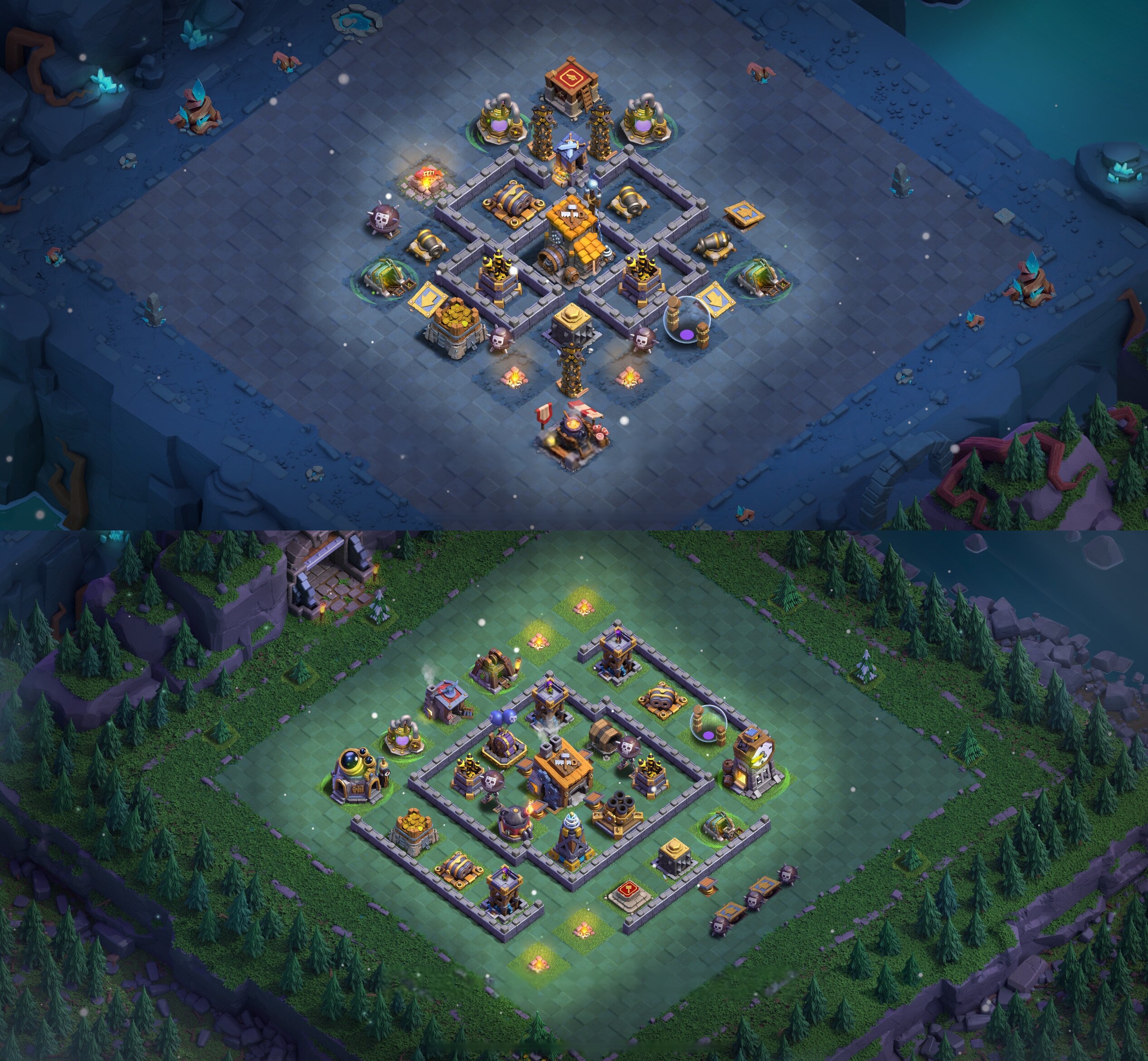 BH8 Base - Top Builder Hall 8 Base with Link (#9) - Clash of Clans 2025​