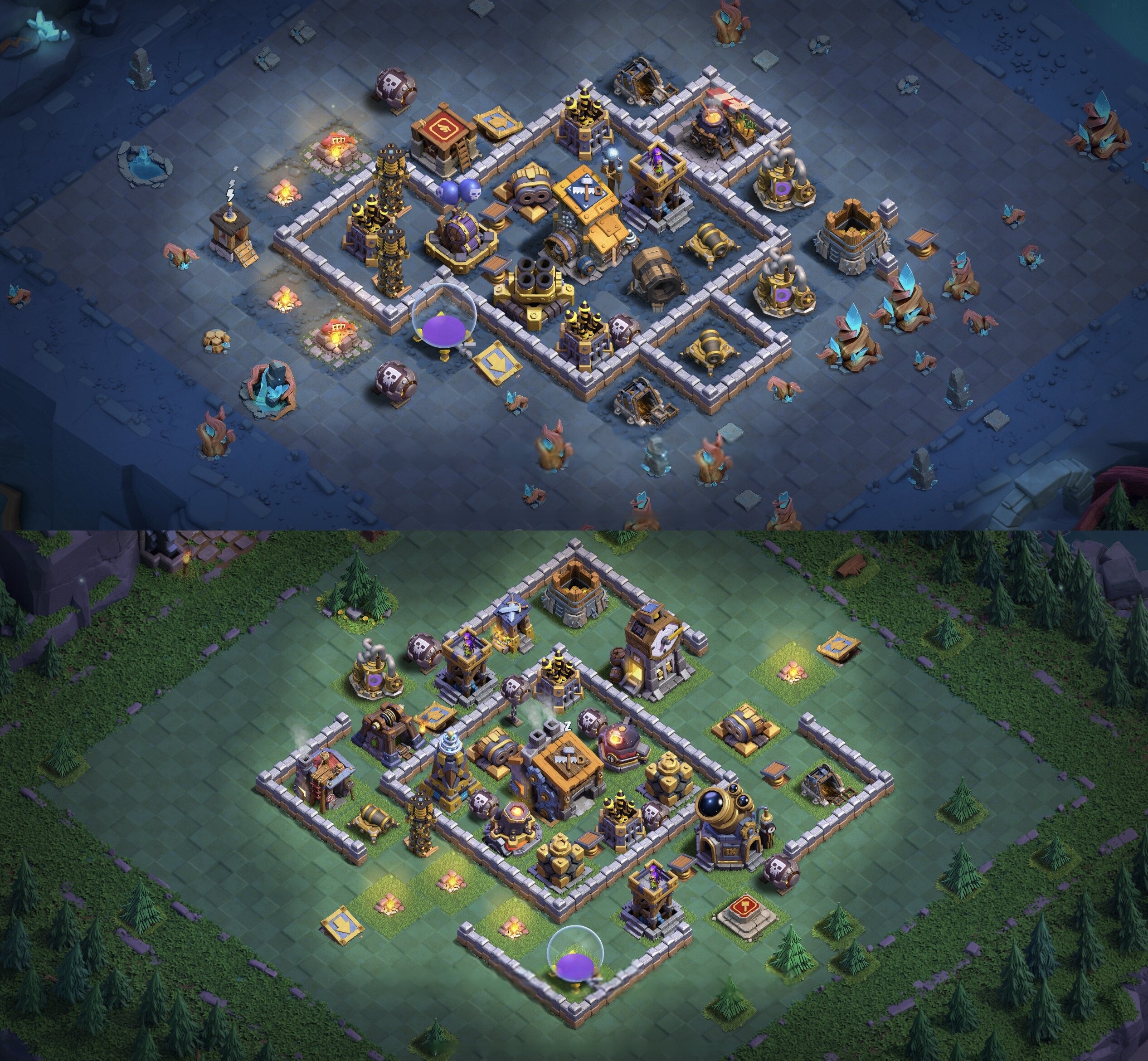 BH9 Base - Top Builder Hall 9 Base with Link (#11) - Clash of Clans 2025​
