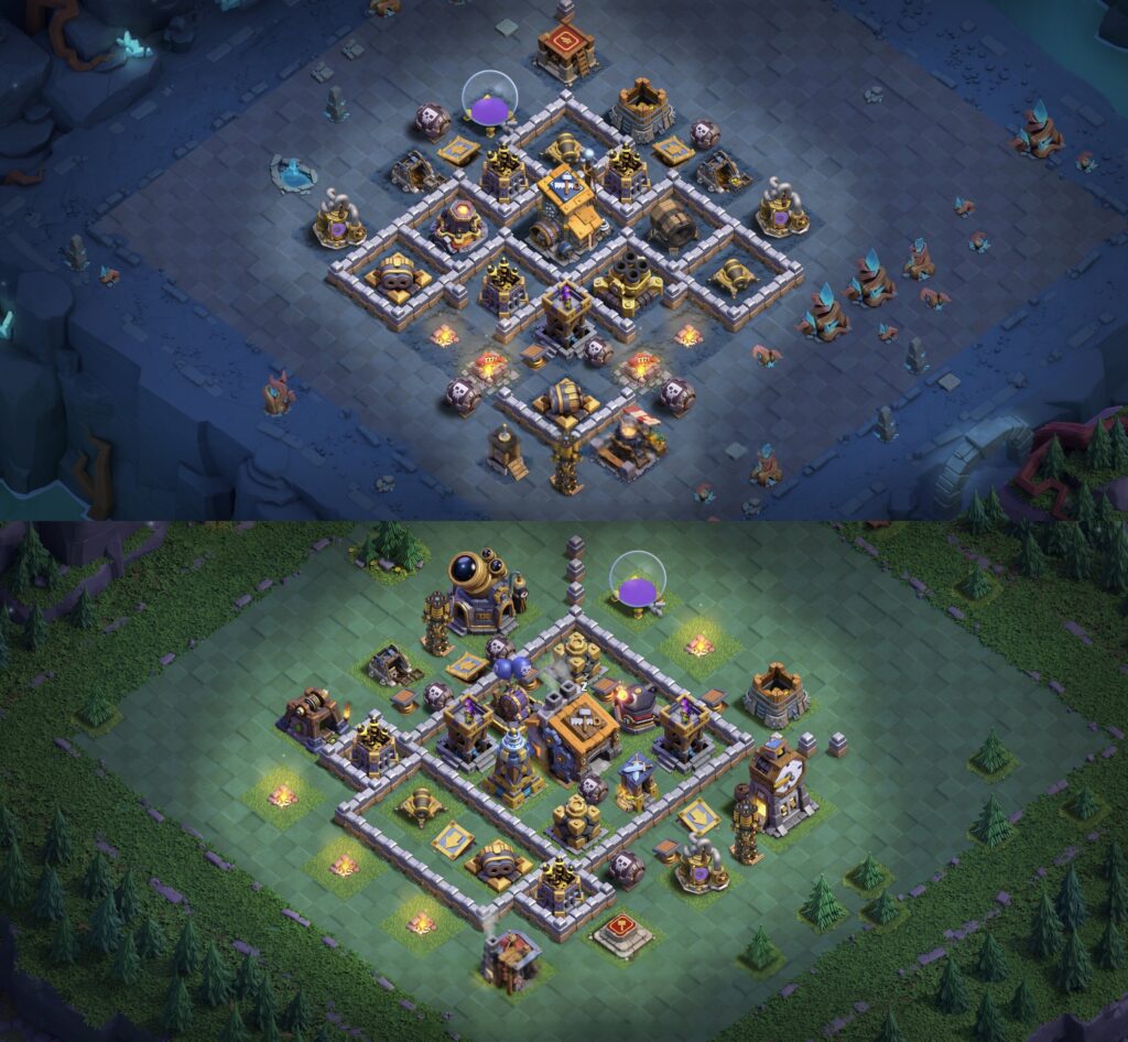 BH9 Base - Top Builder Hall 9 Base with Link (#12) - Clash of Clans 2025​