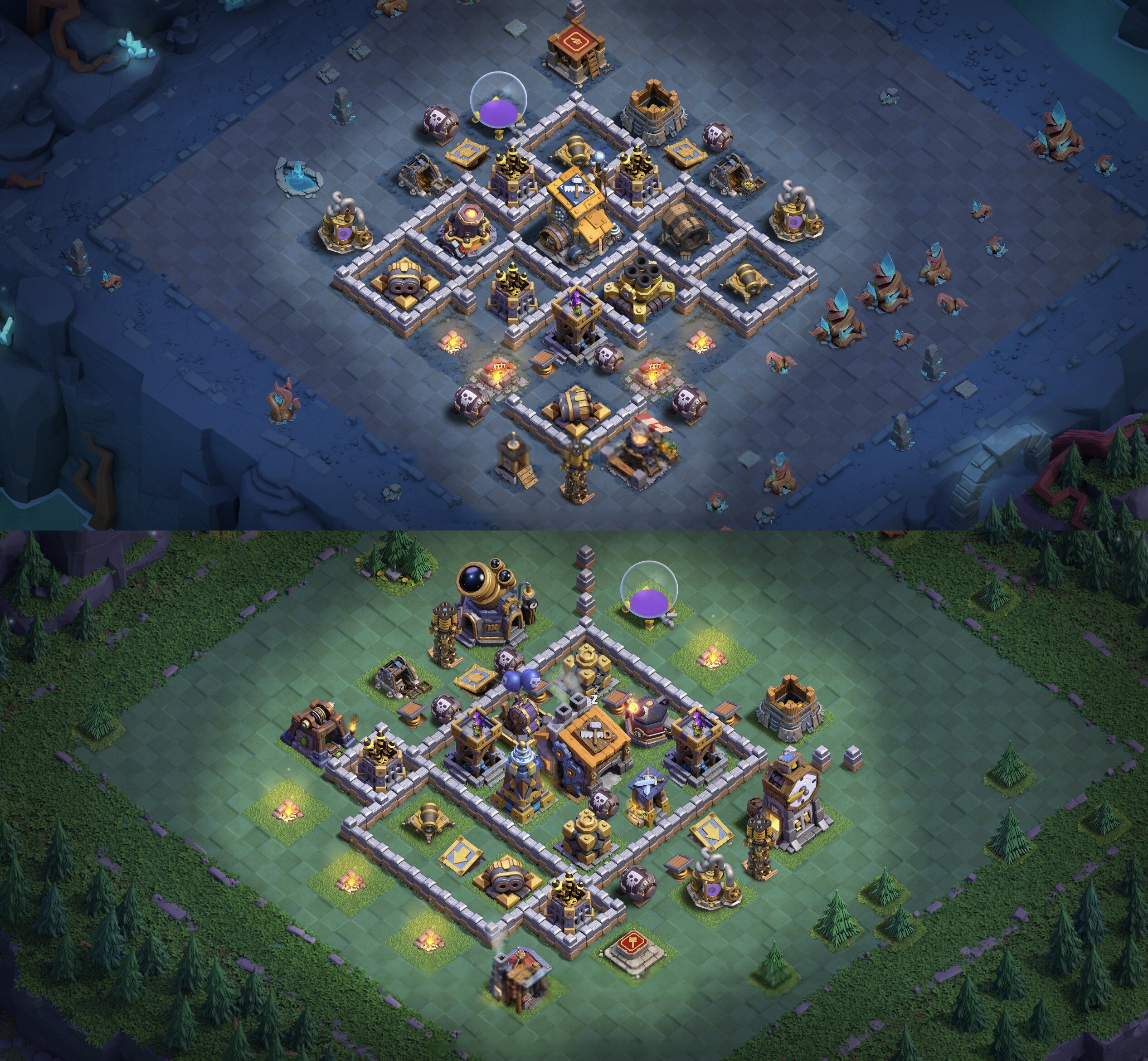 BH9 Base - Top Builder Hall 9 Base with Link (#12) - Clash of Clans 2025​