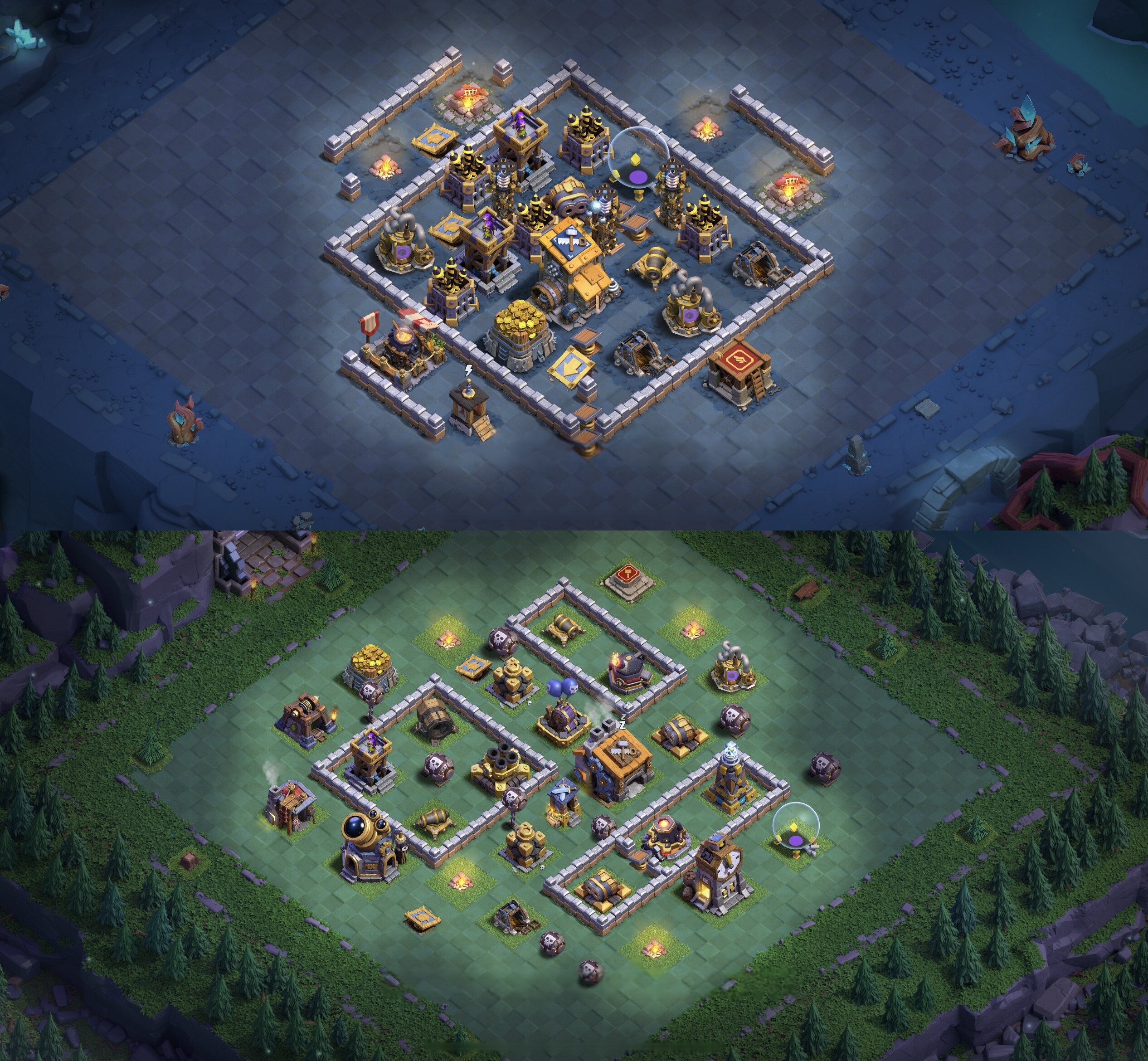 BH9 Base - Top Builder Hall 9 Base with Link (#13) - Clash of Clans 2025​