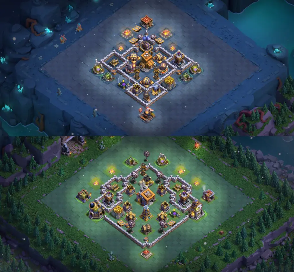 BH9 Base - Top Builder Hall 9 Base with Link (#16) - Clash of Clans 2025