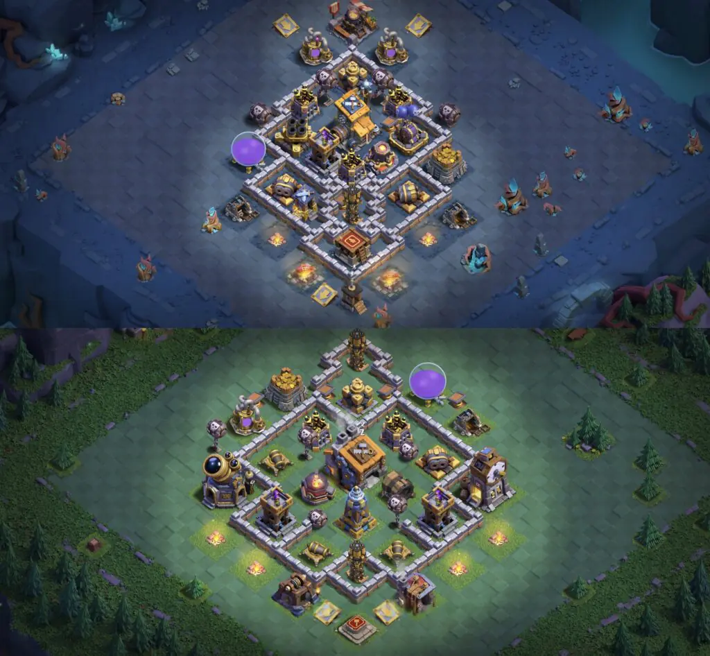 BH9 Base - Top Builder Hall 9 Base with Link (#2) - Clash of Clans 2025​