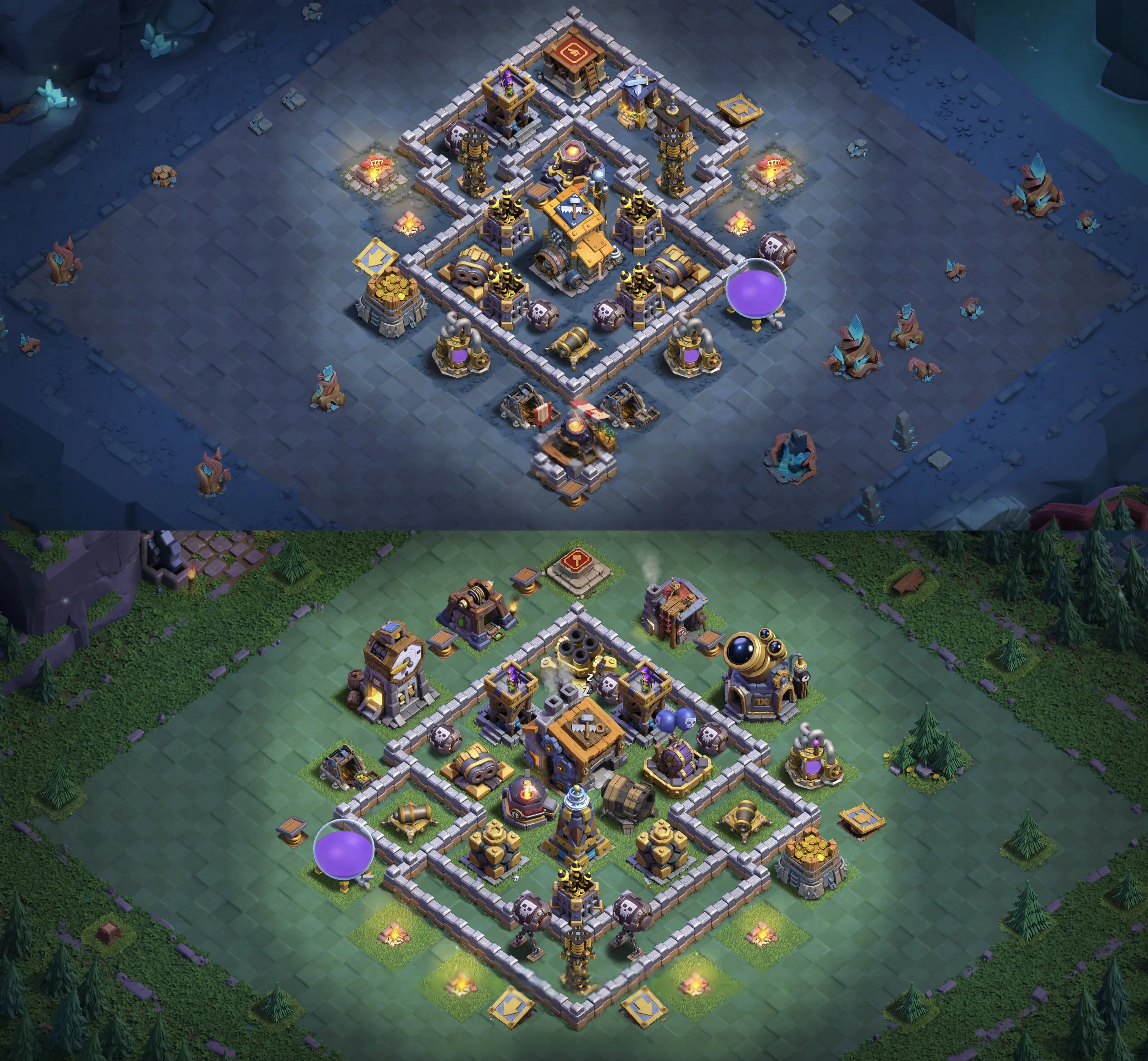 BH9 Base - Top Builder Hall 9 Base with Link (#3) - Clash of Clans 2025​