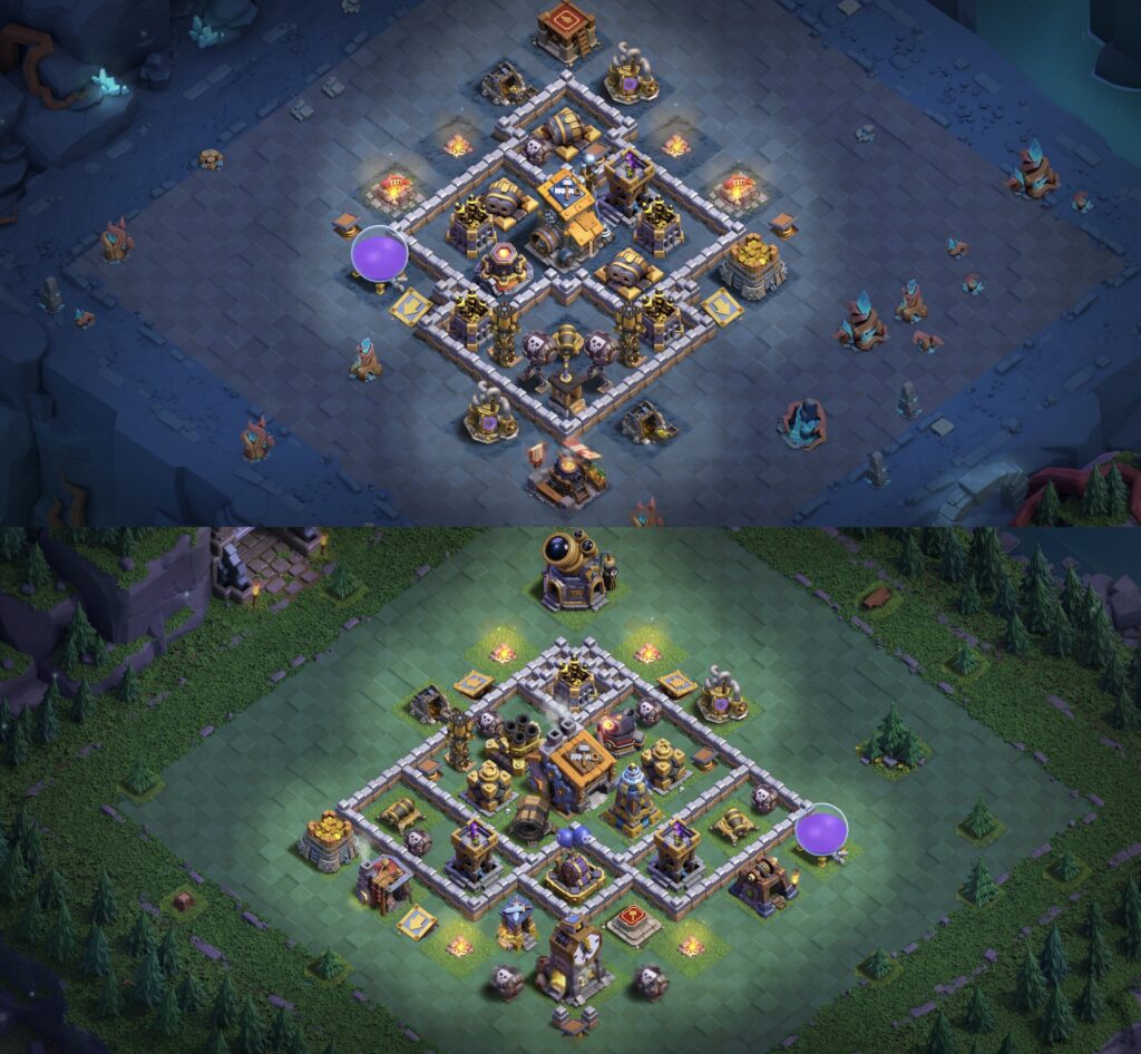 BH9 Base - Top Builder Hall 9 Base with Link (#5) - Clash of Clans 2025​