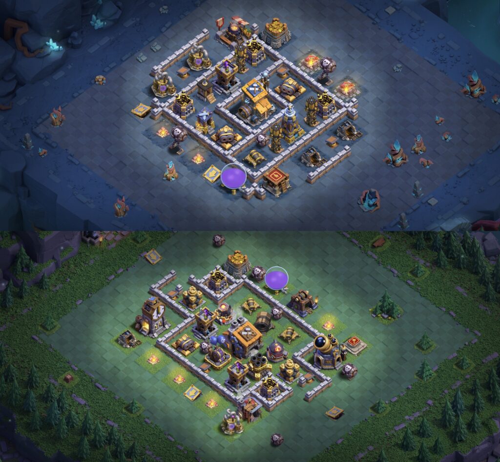 BH9 Base - Top Builder Hall 9 Base with Link (#6) - Clash of Clans 2025​