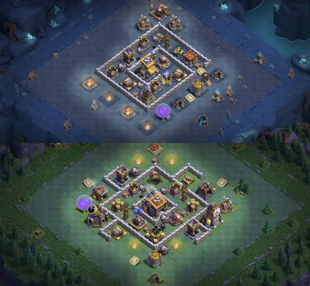 BH9 Base - Top Builder Hall 9 Base with Link (#7) - Clash of Clans 2025