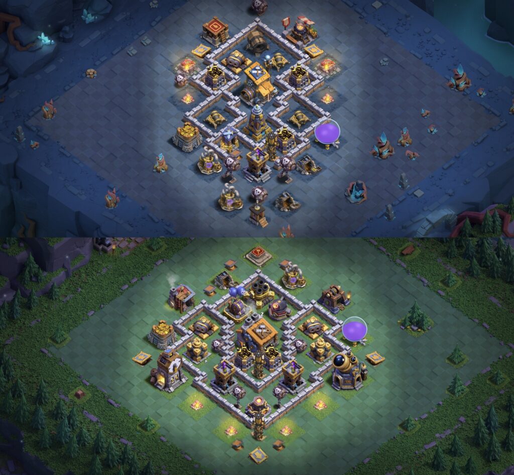 BH9 Base - Top Builder Hall 9 Base with Link (#8) - Clash of Clans 2025​