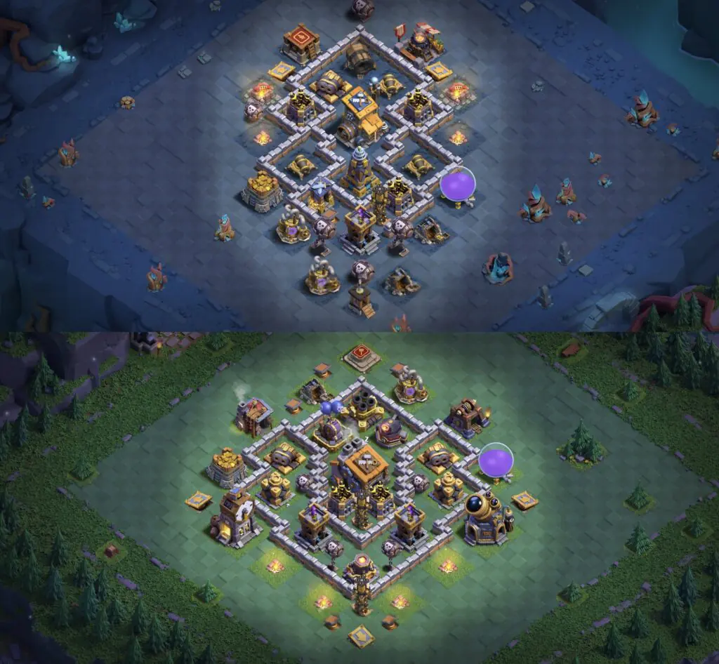 BH9 Base - Top Builder Hall 9 Base with Link (#8) - Clash of Clans 2025