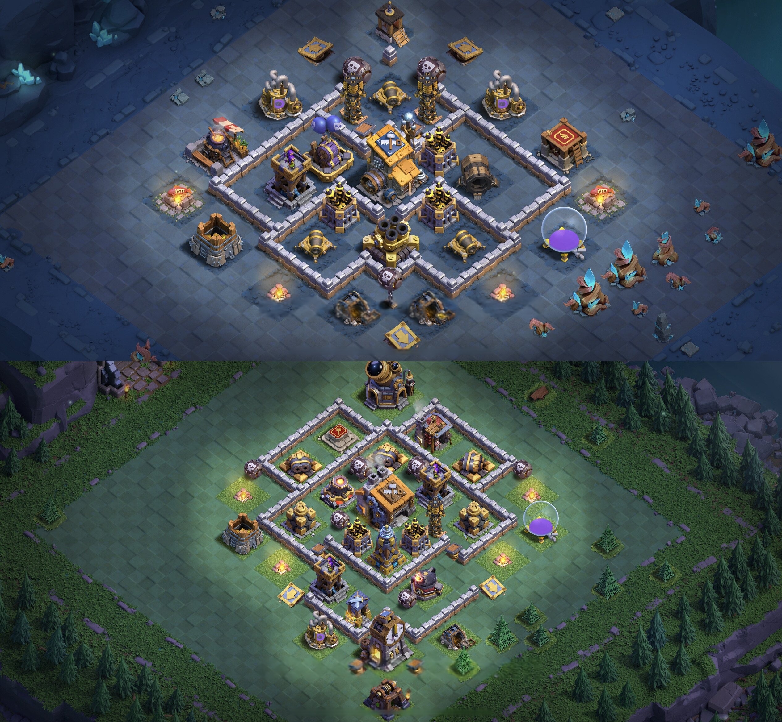 BH9 Base - Top Builder Hall 9 Base with Link (#9) - Clash of Clans 2025​