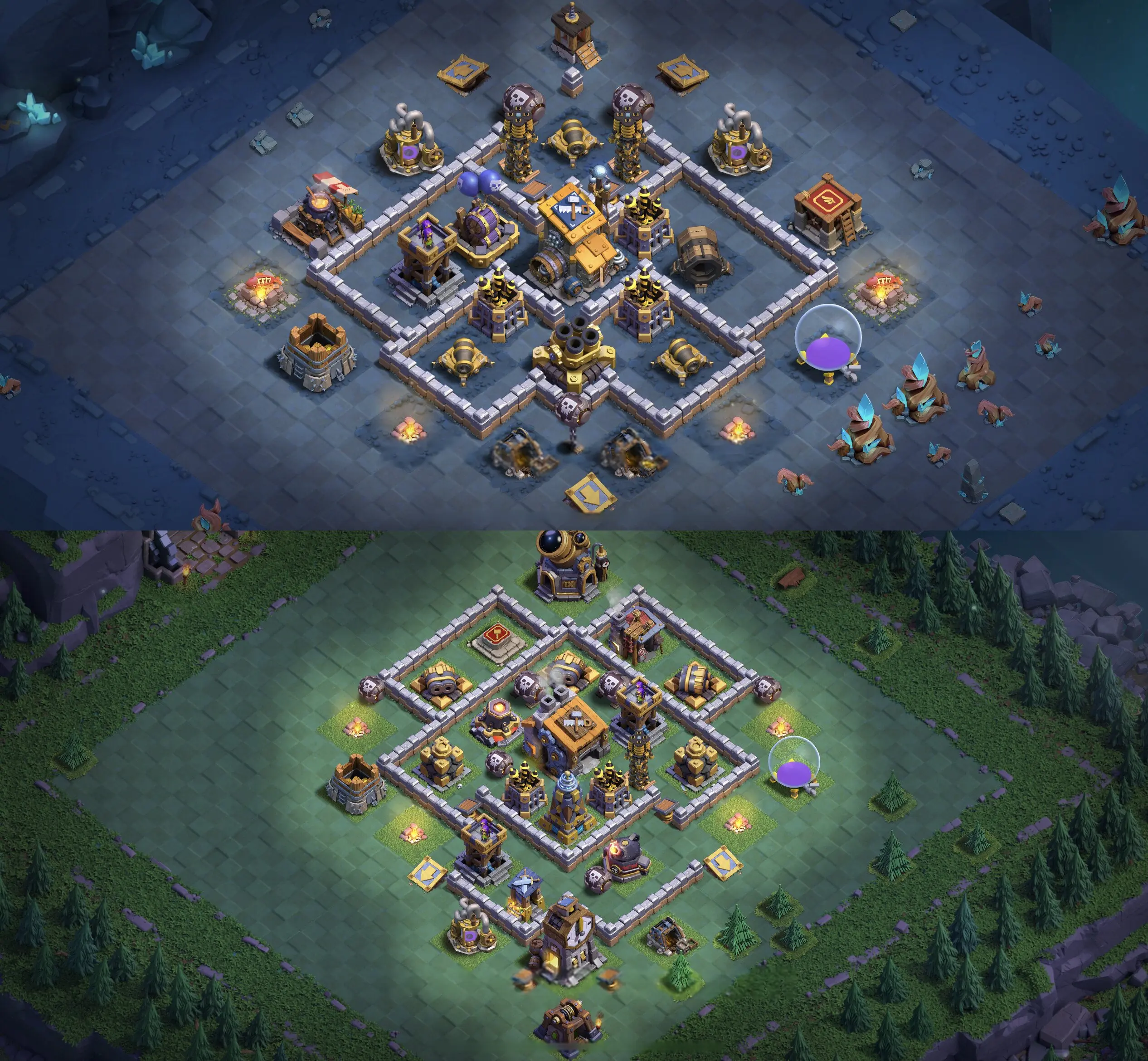BH9 Base - Top Builder Hall 9 Base with Link (#9) - Clash of Clans 2025​