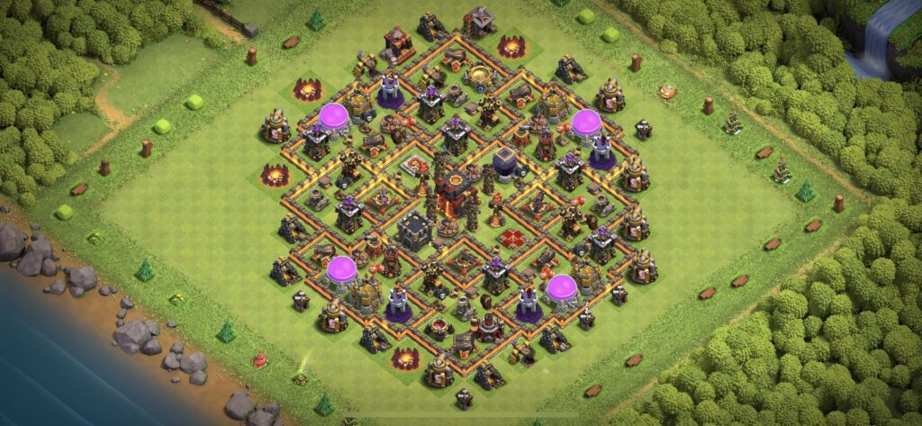 TH10 Defense Base - Top Town Hall 10 Defense Base with Link (#1) - Clash of Clans 2025​ TH10 Base