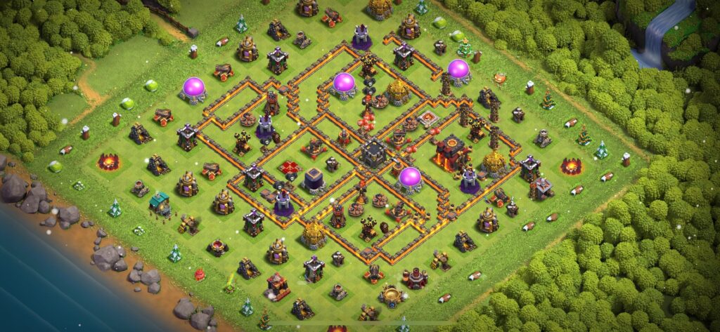 TH10 Defense Base - Top Town Hall 10 Defense Base with Link (#19) - Clash of Clans 2025​ TH10 Base
