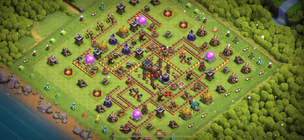 TH10 Defense Base - Top Town Hall 10 Defense Base with Link (#20) - Clash of Clans 2025​ TH10 Base
