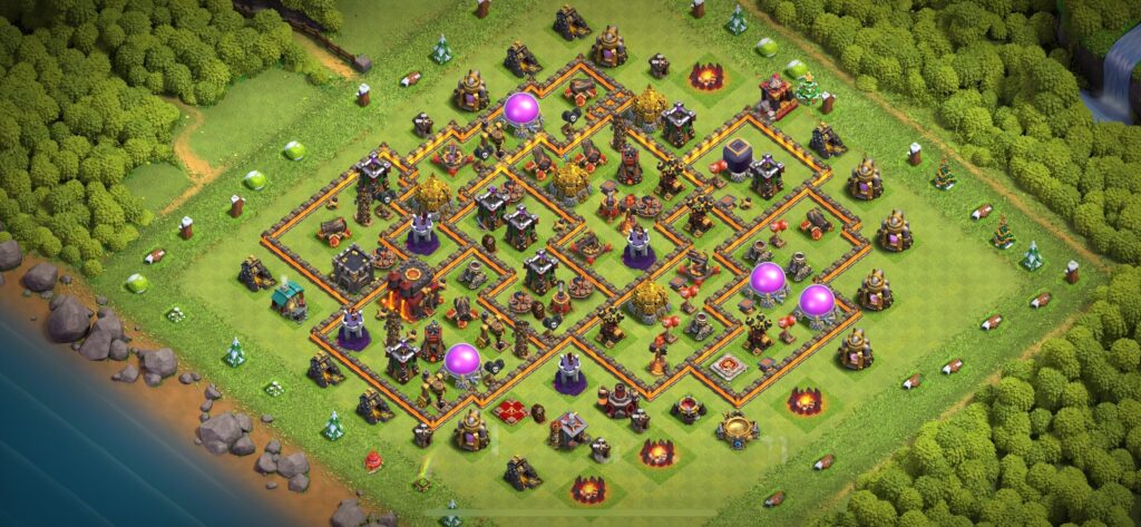 TH10 Defense Base - Top Town Hall 10 Defense Base with Link (#21) - Clash of Clans 2025​ TH10 Base