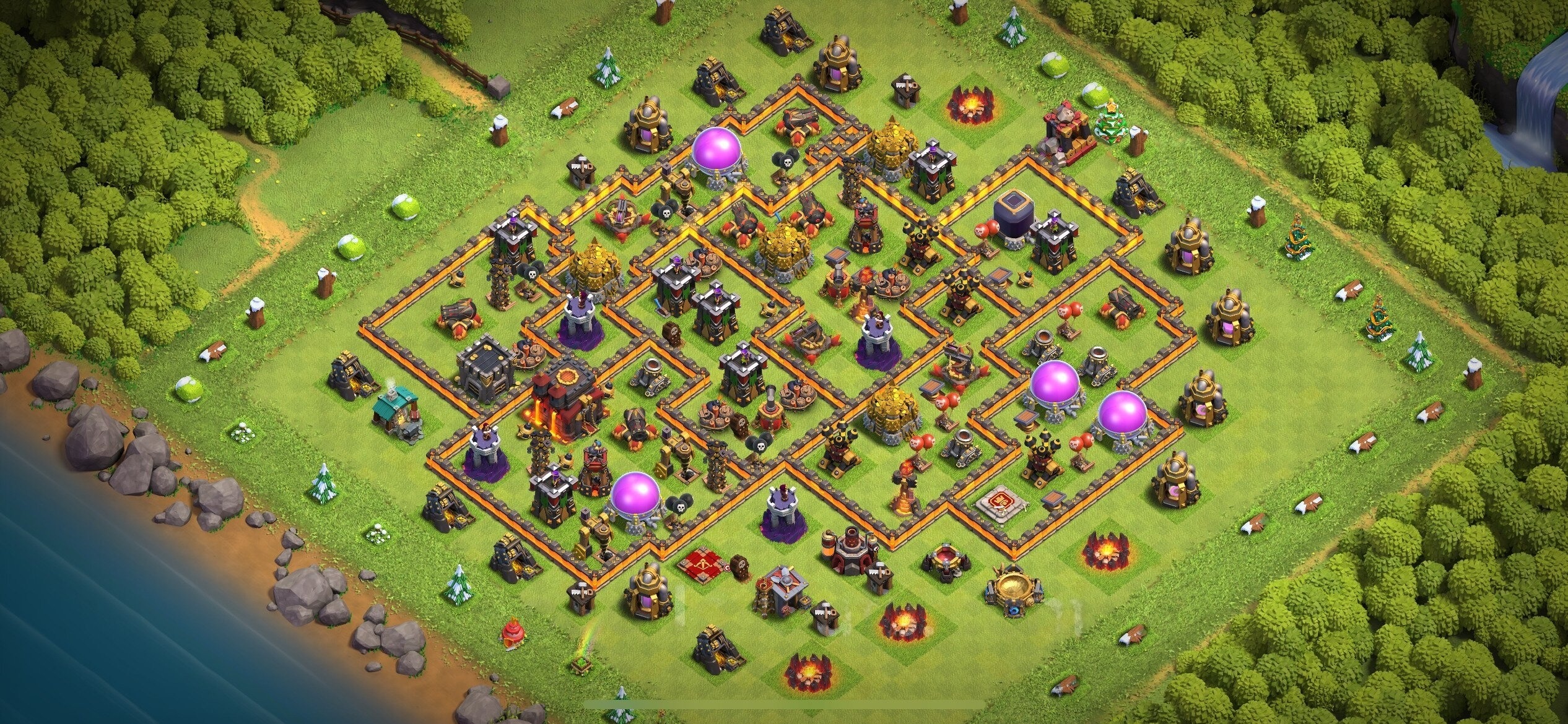 TH10 Defense Base - Top Town Hall 10 Defense Base with Link (#21) - Clash of Clans 2025​ TH10 Base