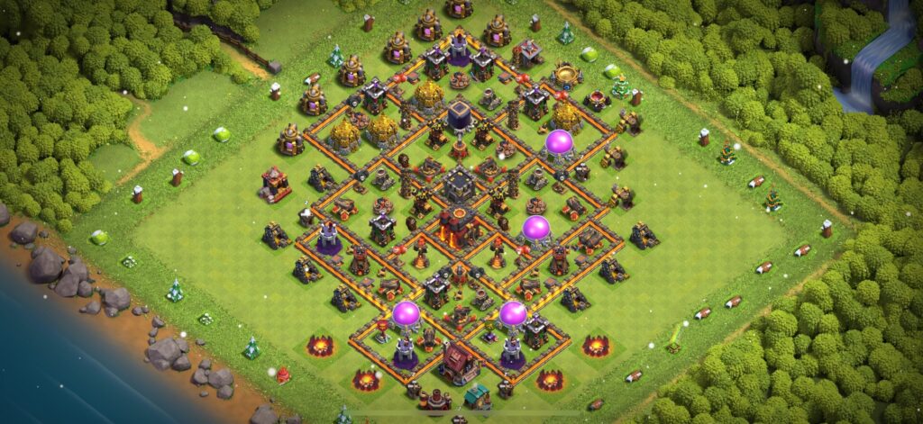 TH10 Defense Base - Top Town Hall 10 Defense Base with Link (#25) - Clash of Clans 2025​ TH10 Base