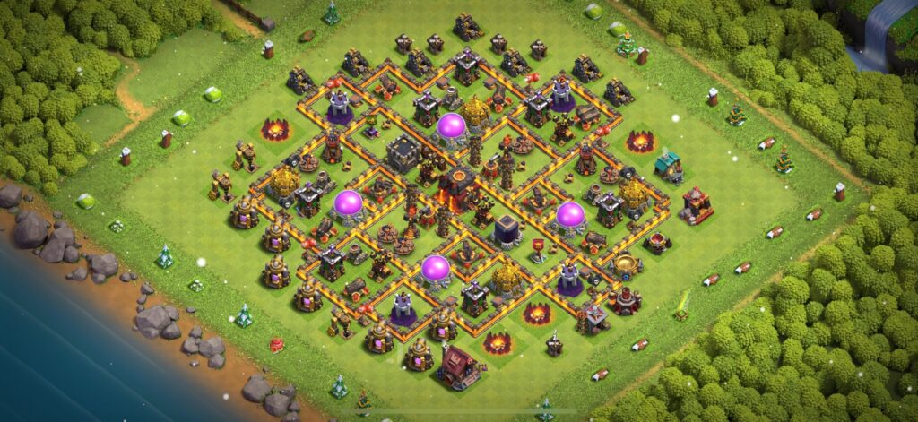TH10 Defense Base - Top Town Hall 10 Defense Base with Link (#26) - Clash of Clans 2025​ TH10 Base