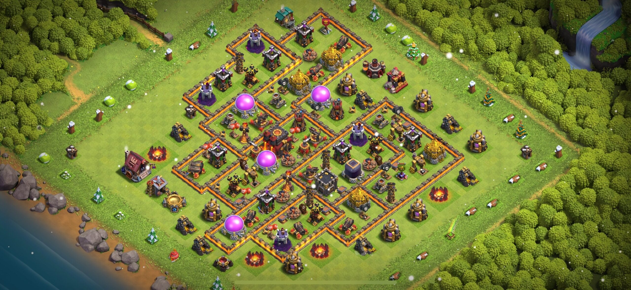TH10 Defense Base - Top Town Hall 10 Defense Base with Link (#27) - Clash of Clans 2025​ TH10 Base