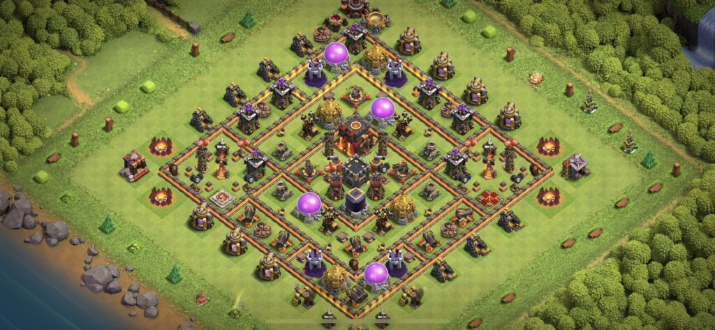 TH10 Defense Base - Top Town Hall 10 Defense Base with Link (#3) - Clash of Clans 2025​ TH10 Base