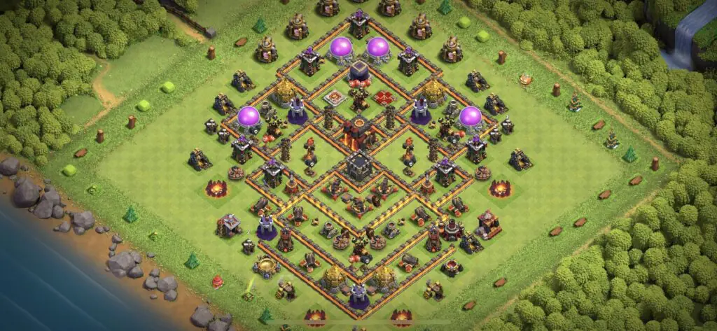 TH10 Defense Base - Top Town Hall 10 Defense Base with Link (#4) - Clash of Clans 2025​ TH10 Base