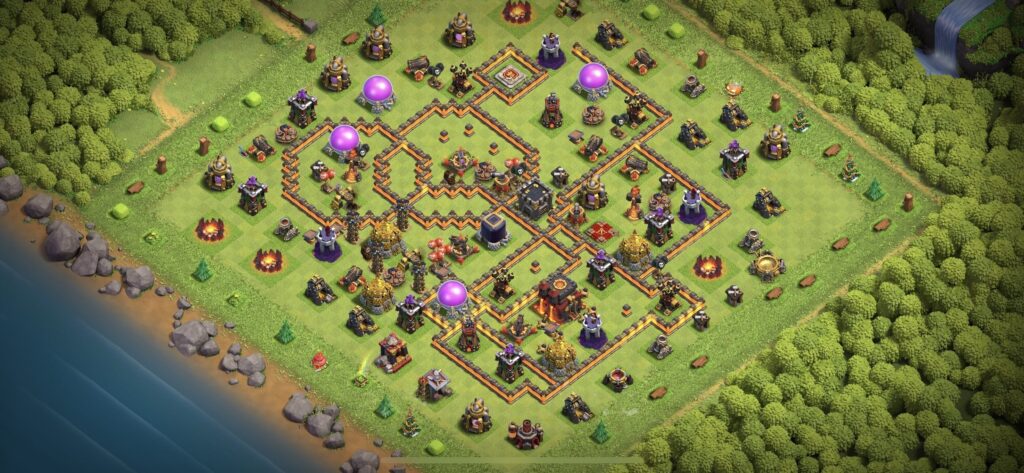 TH10 Defense Base - Top Town Hall 10 Defense Base with Link (#6) - Clash of Clans 2025​ TH10 Base