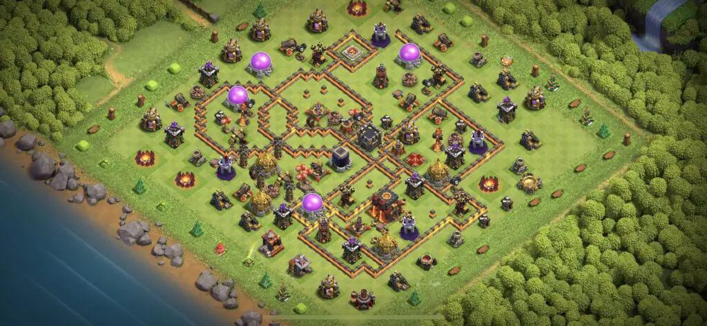 TH10 Defense Base - Top Town Hall 10 Defense Base with Link (#6) - Clash of Clans 2025​ TH10 Base