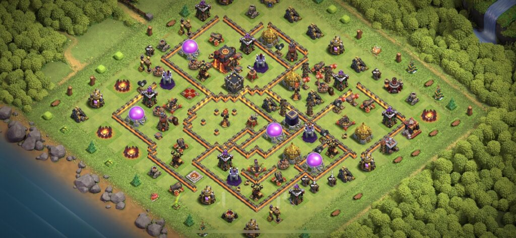 TH10 Defense Base - Top Town Hall 10 Defense Base with Link (#7) - Clash of Clans 2025​ TH10 Base