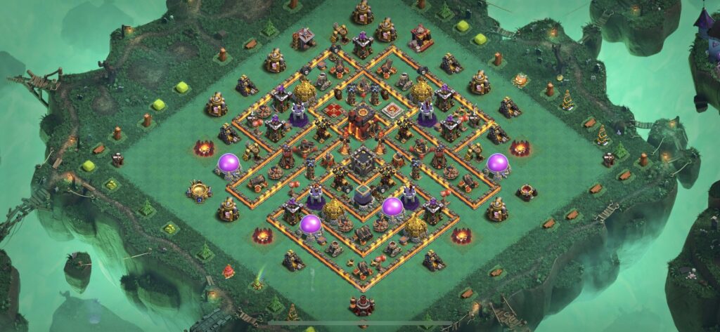 TH10 Farming Base - Top Town Hall 10 Farming Base with Link (#1) - Clash of Clans 2025​ TH10 Base
