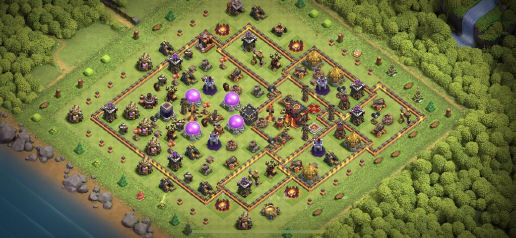 TH10 Farming Base - Top Town Hall 10 Farming Base with Link (#3) - Clash of Clans 2025​ TH10 Base