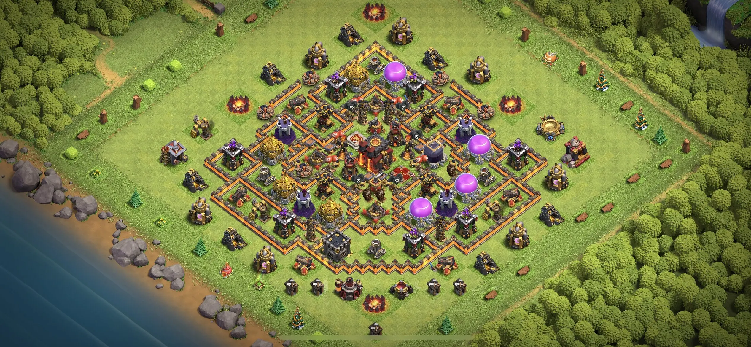 TH10 Farming Base - Top Town Hall 10 Farming Base with Link (#5) - Clash of Clans 2025​ TH10 Base