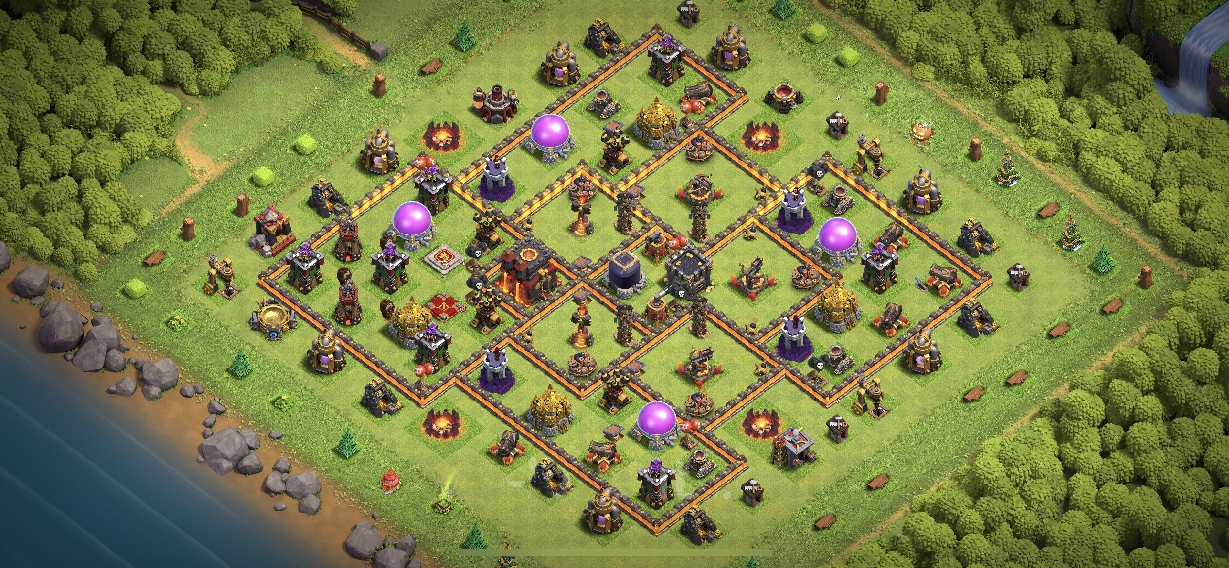 TH10 Farming Base - Top Town Hall 10 Farming Base with Link (#6) - Clash of Clans 2025​ TH10 Base