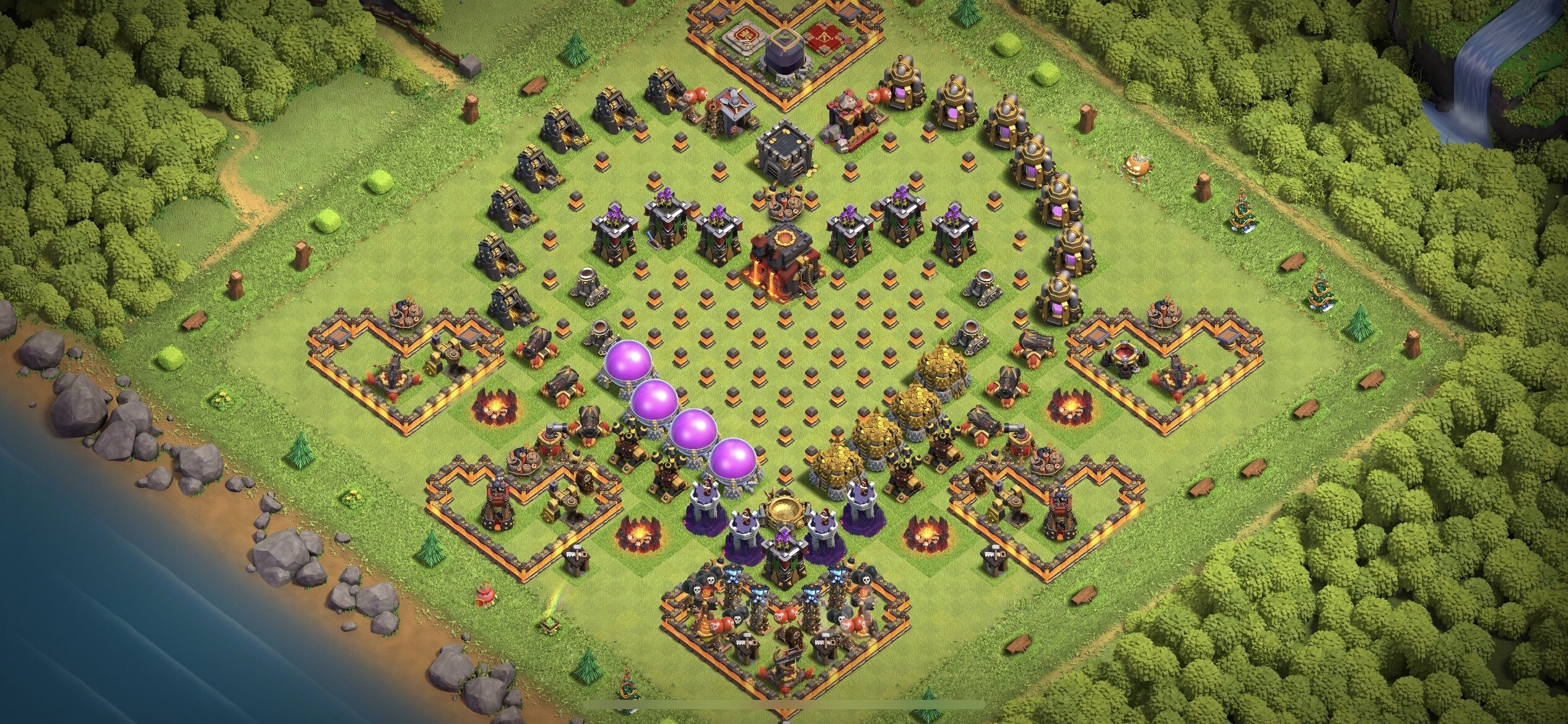 TH10 Troll Base - Top Town Hall 10 Troll/Funny Base with Link (#1) - Clash of Clans 2025​ TH10 Base
