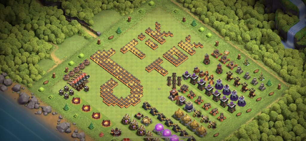 TH10 Troll Base - Top Town Hall 10 Troll/Funny Base with Link (#10) - Clash of Clans 2025​ TH10 Base