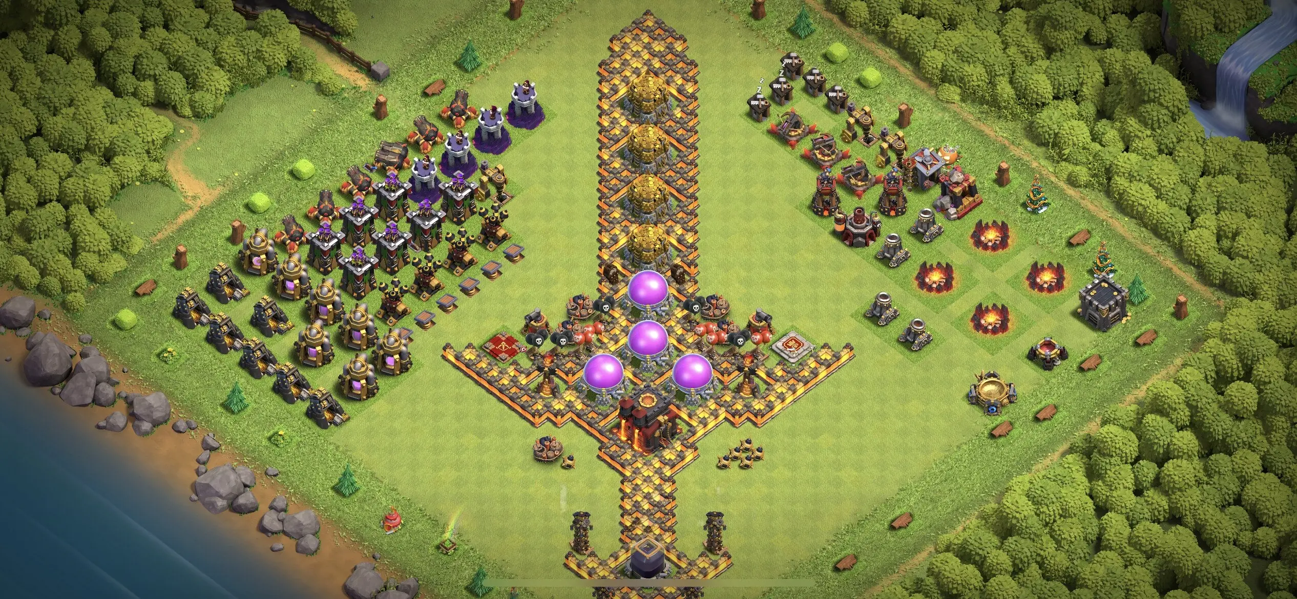 TH10 Troll Base - Top Town Hall 10 Troll/Funny Base with Link (#11) - Clash of Clans 2025​ TH10 Base