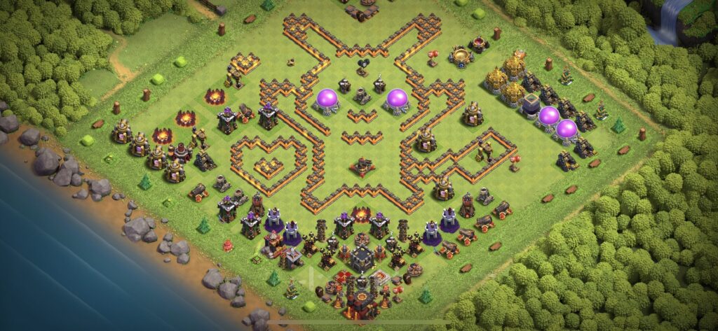 TH10 Troll Base - Top Town Hall 10 Troll/Funny Base with Link (#13) - Clash of Clans 2025​ TH10 Base